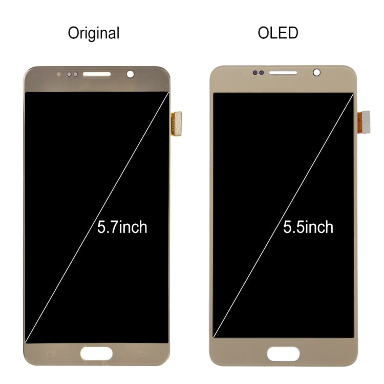 Ensemble complet d'écran LCD et numériseur d'origine de 5,7 pouces pour Galaxy Note 5 / N9200, N920I, N920G, N920G/DS, N920T, N920A