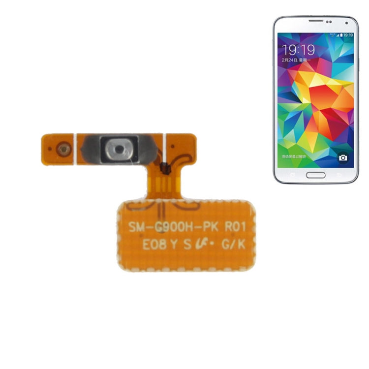 Câble flexible du bouton d'alimentation pour Galaxy S5 / G900