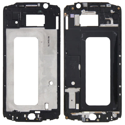 Pour Galaxy S6 / G920F, boîtier avant, cadre LCD, plaque de lunette
