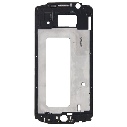 Pour Galaxy S6 / G920F, boîtier avant, cadre LCD, plaque de lunette
