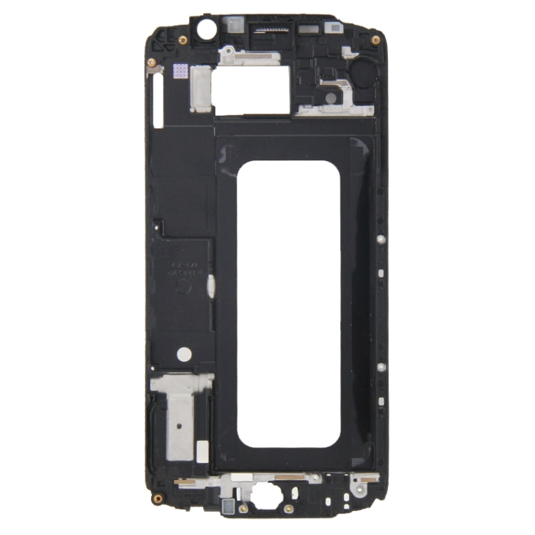 Pour Galaxy S6 / G920F, boîtier avant, cadre LCD, plaque de lunette