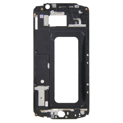 Pour Galaxy S6 / G920F, boîtier avant, cadre LCD, plaque de lunette