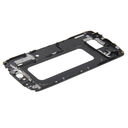 Pour Galaxy S6 / G920F, boîtier avant, cadre LCD, plaque de lunette