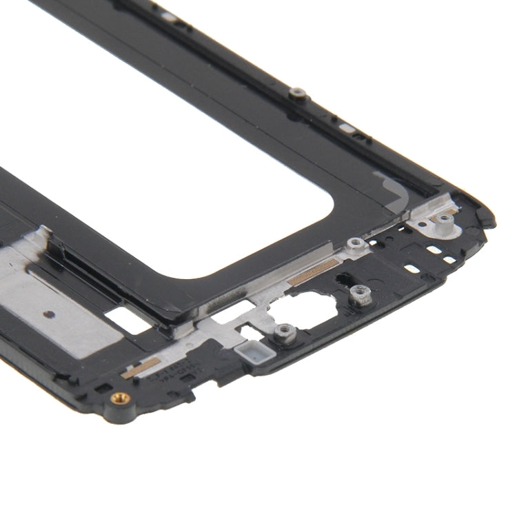 Pour Galaxy S6 / G920F, boîtier avant, cadre LCD, plaque de lunette