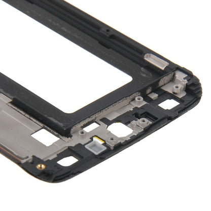 Pour Galaxy S6 Edge / G925, boîtier avant, cadre LCD, plaque de lunette