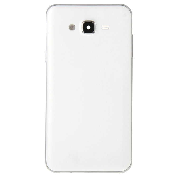 Pour Galaxy J7, couvercle complet du boîtier (lunette du cadre central + couvercle arrière de la batterie)