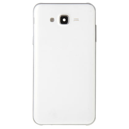 Pour Galaxy J7, couvercle complet du boîtier (lunette du cadre central + couvercle arrière de la batterie)