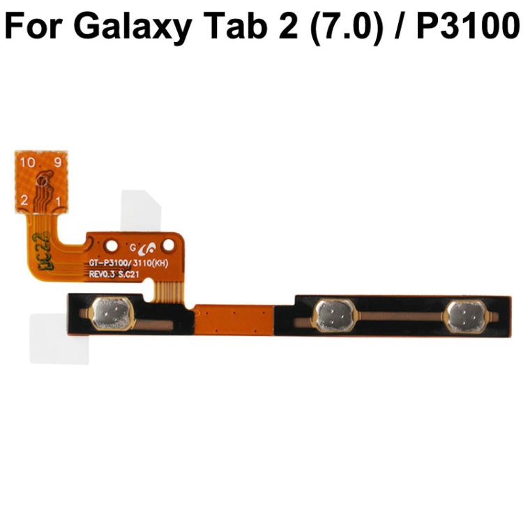 Pour Galaxy Tab 2 (7.0) / P3100 câble flexible de Volume de bouton d'alimentation d'origine