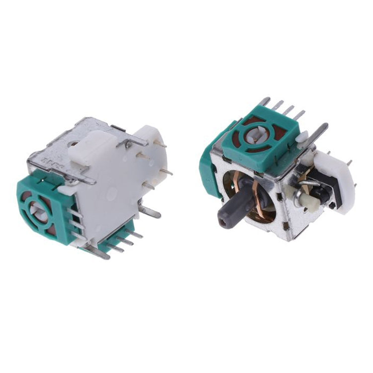 Levier de commande de joystick version OEM (arbre épais) 3D vert pour XBOX / PS2