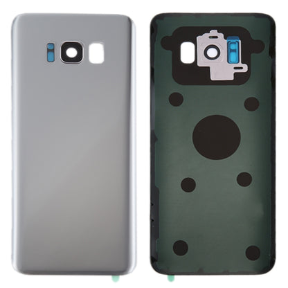 Pour Galaxy S8 / G950 Couvercle arrière de la batterie avec couvercle d'objectif d'appareil photo et adhésif