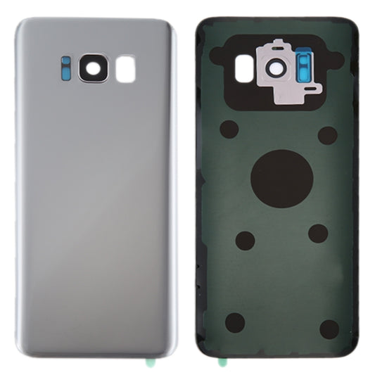 Pour Galaxy S8 / G950 Couvercle arrière de la batterie avec couvercle d'objectif d'appareil photo et adhésif