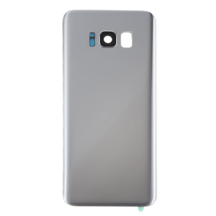 Pour Galaxy S8 / G950 Couvercle arrière de la batterie avec couvercle d'objectif d'appareil photo et adhésif