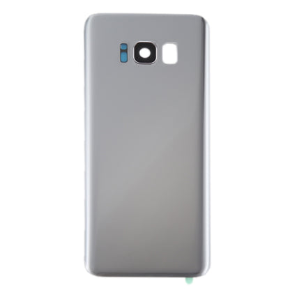 Pour Galaxy S8 / G950 Couvercle arrière de la batterie avec couvercle d'objectif d'appareil photo et adhésif