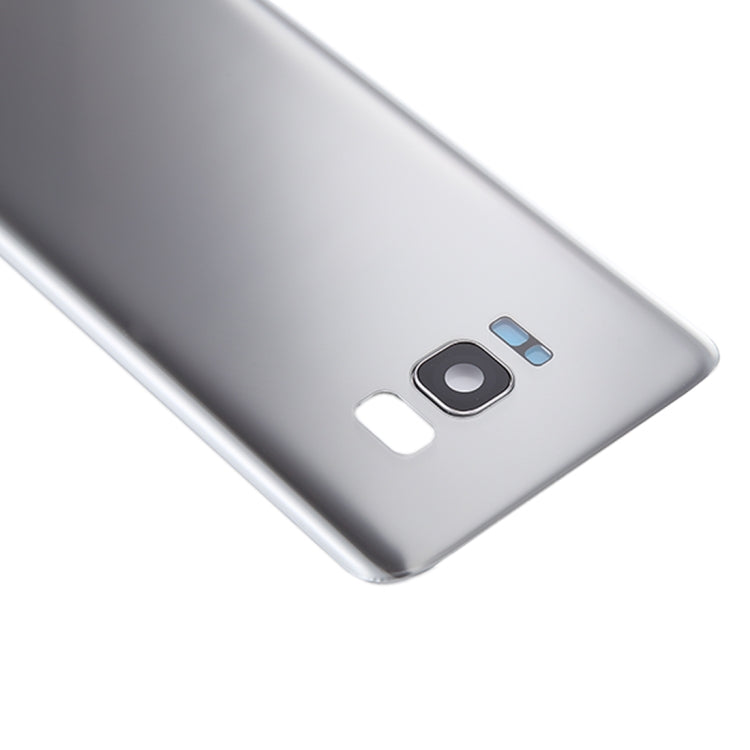 Pour Galaxy S8 / G950 Couvercle arrière de la batterie avec couvercle d'objectif d'appareil photo et adhésif
