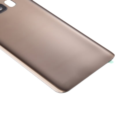 Pour Galaxy S8 + / G955 Couvercle arrière de la batterie avec couvercle d'objectif d'appareil photo et adhésif