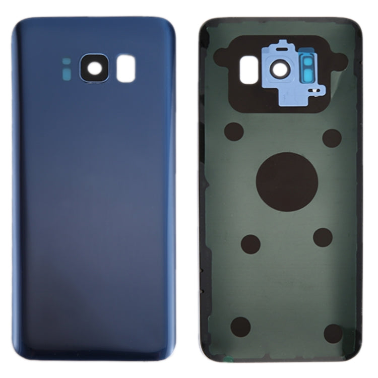 Pour Galaxy S8 + / G955 Couvercle arrière de la batterie avec couvercle d'objectif d'appareil photo et adhésif