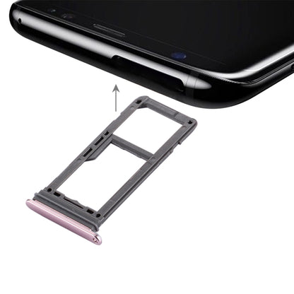 Pour Galaxy S8 Plateau de carte SIM + Plateau Micro SD