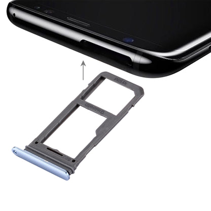 Pour Galaxy S8 Plateau de carte SIM + Plateau Micro SD