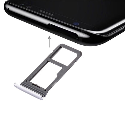 Pour Galaxy S8 Plateau de carte SIM + Plateau Micro SD