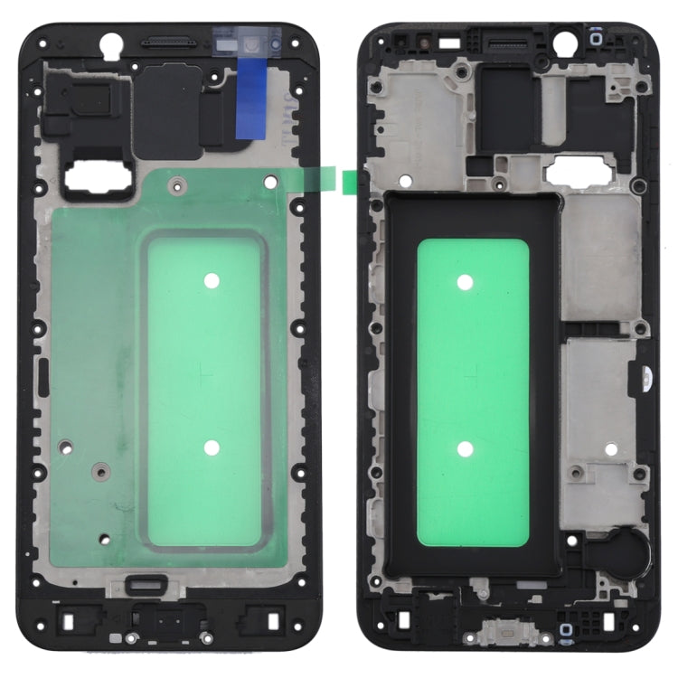Pour Galaxy C8, boîtier avant, cadre LCD, plaque de lunette