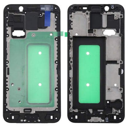 Pour Galaxy C8, boîtier avant, cadre LCD, plaque de lunette