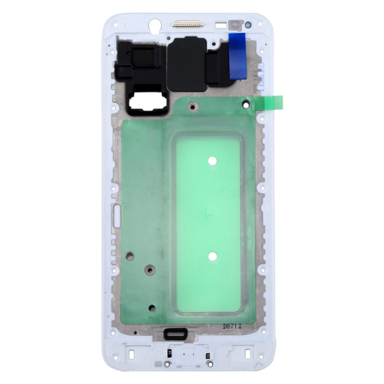 Pour Galaxy C8, boîtier avant, cadre LCD, plaque de lunette