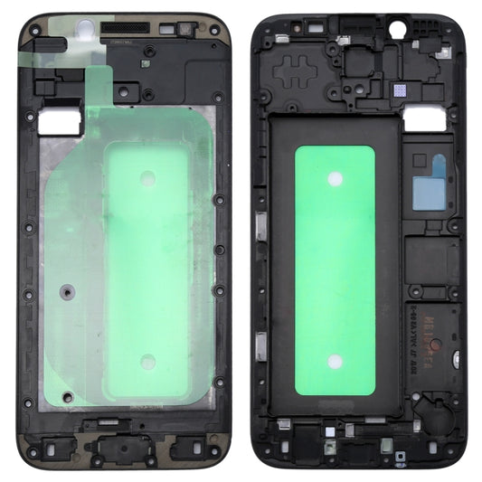 Pour Galaxy J730, boîtier avant, cadre LCD, plaque de lunette