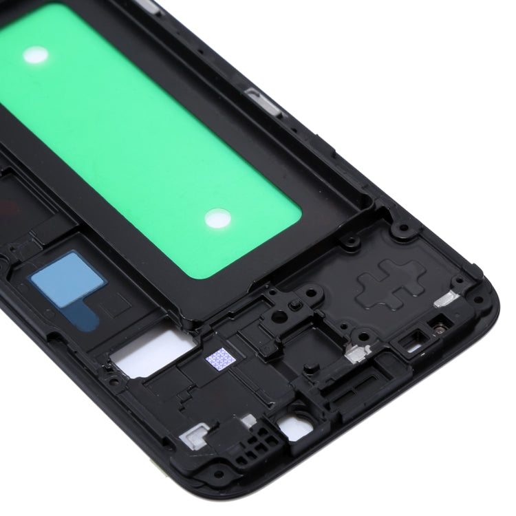 Pour Galaxy J730, boîtier avant, cadre LCD, plaque de lunette