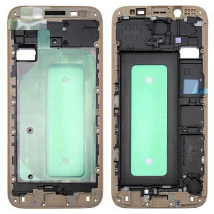Pour Galaxy J730, boîtier avant, cadre LCD, plaque de lunette