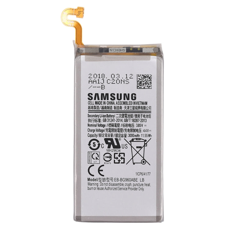 3,85 V 3000 mAh pour batterie Li-ion rechargeable Galaxy S9