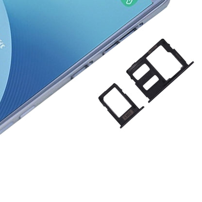 Plateau pour carte SIM + plateau pour carte Micro SD pour Galaxy J3 (2017) SIM unique / J330 & J5 (2017) SIM unique / J530 & J7 (2017) SIM unique / J730