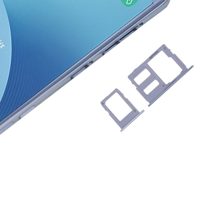 Plateau pour carte SIM + plateau pour carte Micro SD pour Galaxy J3 (2017) SIM unique / J330 & J5 (2017) SIM unique / J530 & J7 (2017) SIM unique / J730