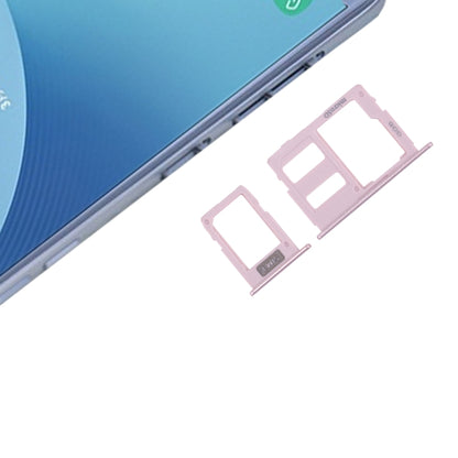 Plateau pour carte SIM + plateau pour carte Micro SD pour Galaxy J3 (2017) SIM unique / J330 & J5 (2017) SIM unique / J530 & J7 (2017) SIM unique / J730