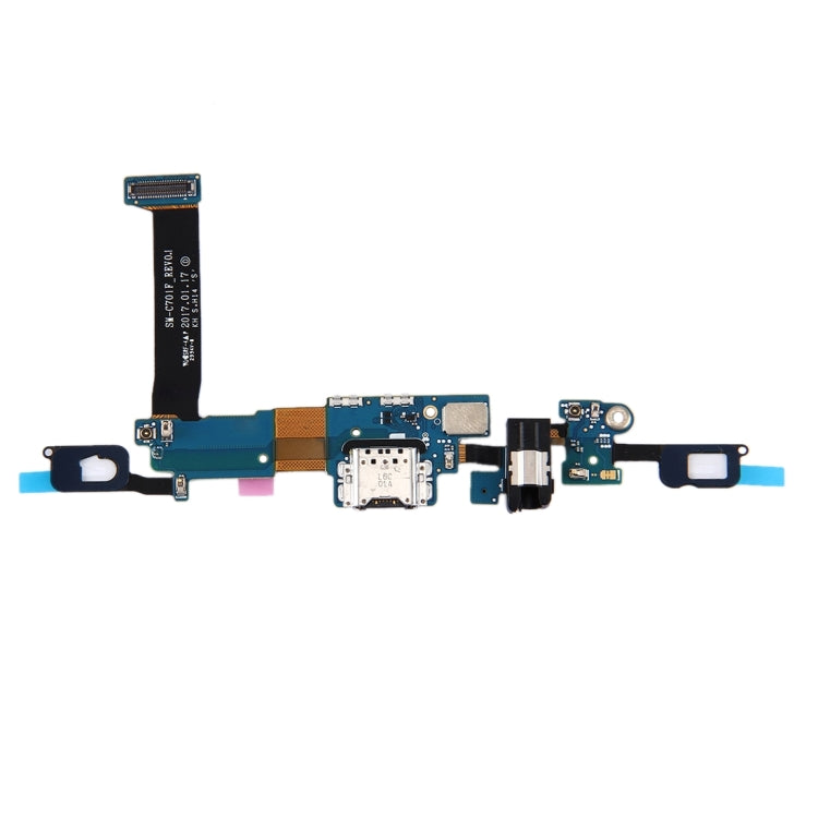 Pour Port de chargement Galaxy C7 Pro/C701F + bouton d'accueil + câble flexible de prise pour écouteurs