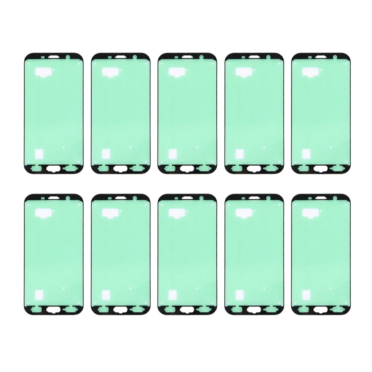 Pour Galaxy A7 (2017) / A720 10 pièces adhésif pour boîtier avant