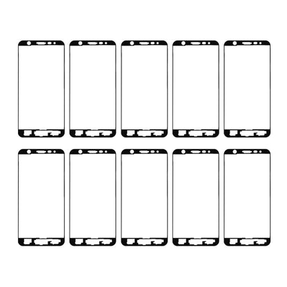 Pour Galaxy J7 Prime / G610 10 pièces adhésif pour boîtier avant