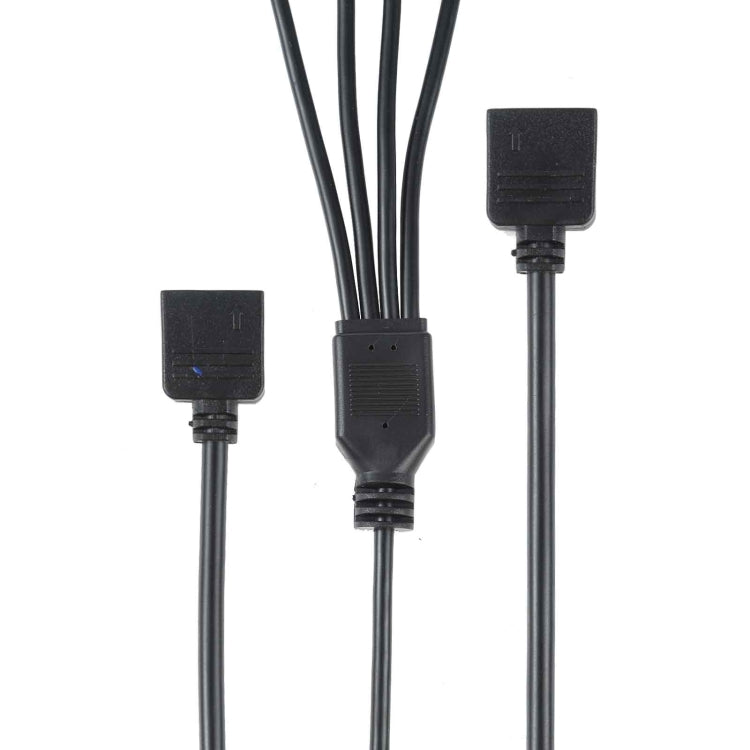 Câble d'extension de refroidissement pour carte mère AURA RGB, 3 broches 5V 1 à 4, pour Asus