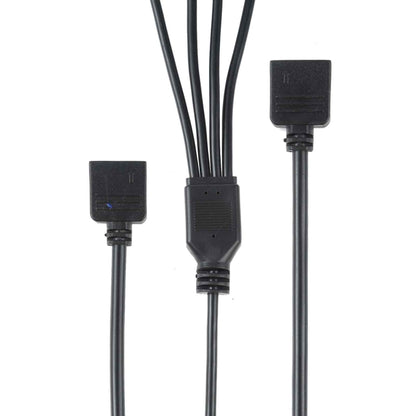 Câble d'extension de refroidissement pour carte mère AURA RGB, 3 broches 5V 1 à 4, pour Asus