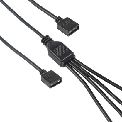 Câble d'extension de refroidissement pour carte mère AURA RGB, 3 broches 5V 1 à 4, pour Asus