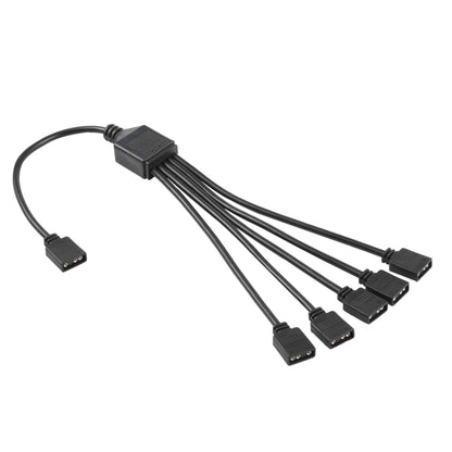 Câble d'extension de refroidissement pour carte mère AURA RGB, 3 broches 5V 1 à 5, pour Asus