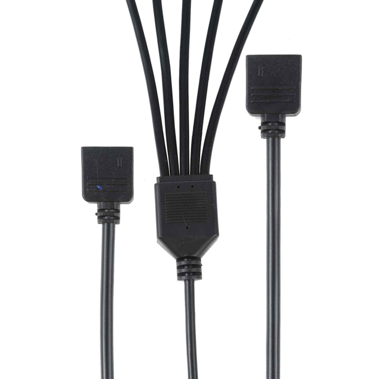 Câble d'extension de refroidissement pour carte mère AURA RGB, 3 broches 5V 1 à 5, pour Asus