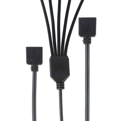 Câble d'extension de refroidissement pour carte mère AURA RGB, 3 broches 5V 1 à 5, pour Asus