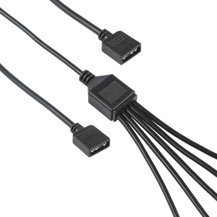 Câble d'extension de refroidissement pour carte mère AURA RGB, 3 broches 5V 1 à 5, pour Asus