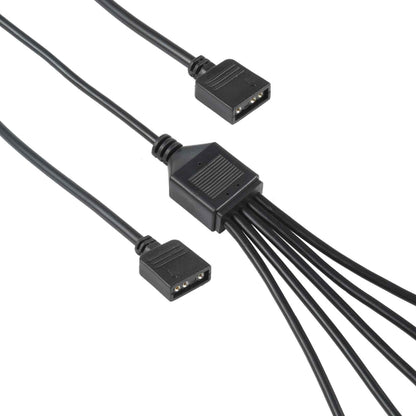Câble d'extension de refroidissement pour carte mère AURA RGB, 3 broches 5V 1 à 5, pour Asus