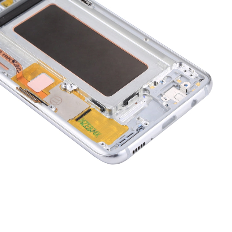 Écran LCD d'origine + dalle tactile d'origine avec cadre pour Galaxy S8 / G950 / G950F / G950FD / G950U / G950A / G950P / G950T / G950V / G950R4 / G950W / G9500