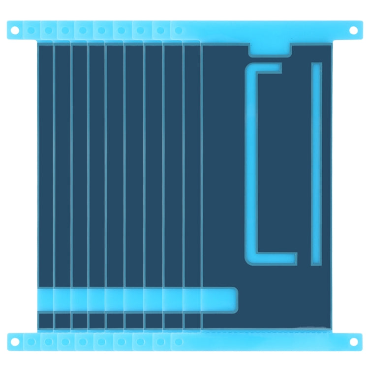 Adhésif arrière LCD 10 pièces, pour Galaxy On 7 (2016), J7 Prime, G610, G610F, G610F/DS, G610FDD, G610M, G610MDS, G610YDS