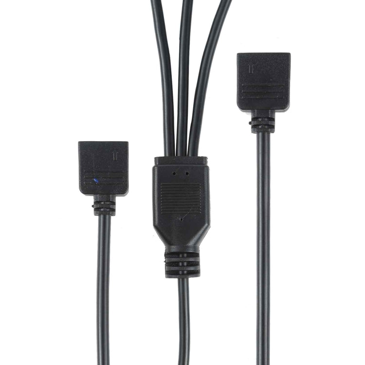 Câble d'extension de refroidissement pour carte mère AURA RGB, 3 broches 5V 1 à 3, pour Asus