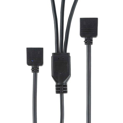 Câble d'extension de refroidissement pour carte mère AURA RGB, 3 broches 5V 1 à 3, pour Asus