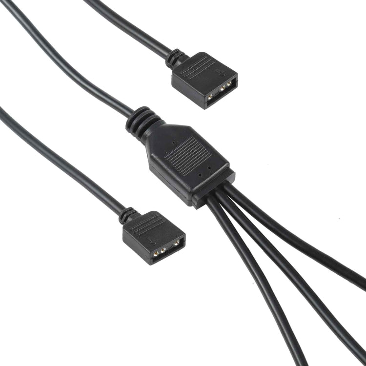Câble d'extension de refroidissement pour carte mère AURA RGB, 3 broches 5V 1 à 3, pour Asus