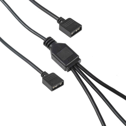 Câble d'extension de refroidissement pour carte mère AURA RGB, 3 broches 5V 1 à 3, pour Asus
